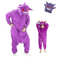 Pokemon Kostüm / Onesie Gengar