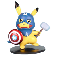 Pikachu Captain America