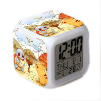 Pokémon Wecker Schiggy und Pikachu