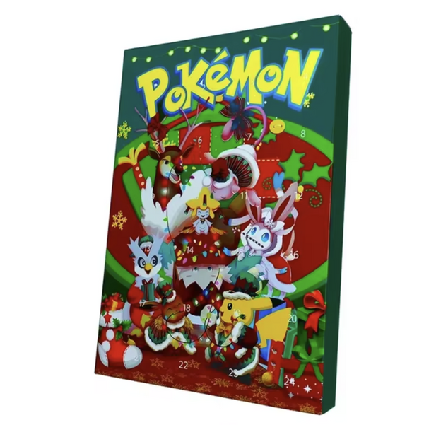 Pokemon Adventskalender Grün