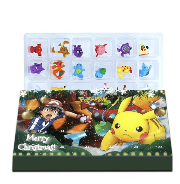 Pokemon Adventskalender Pikachu und Ash