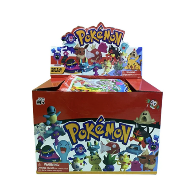 Pokemon Geschenk Box - mit Figur und Karten