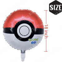 Pokemon 6 Stk. Luftballon Pokeball