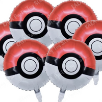 Pokemon 6 Stk. Luftballon Pokeball