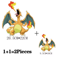 Pokemon Sticker Glurak