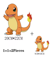 Pokemon Sticker Glumanda