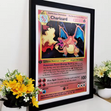 Pokemon Poster 3D Lenticular Glurak/Turtok/Bisaflor
