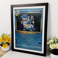 Pokemon Poster 3D Lenticular Glurak/Turtok/Bisaflor