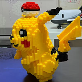 Pokemon Pikachu Baustein XXL