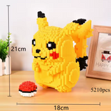 Pokemon Pikachu Baustein XXL
