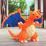 Pokemon Baustein Glurak XXL