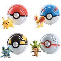 Pokeball Go 4 Stk. Pokemon Pokebälle