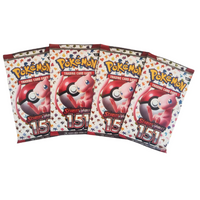 Pokemon 151 - 4 Booster (Replik)