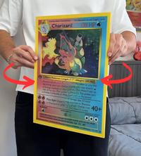 Pokemon Poster 3D Lenticular Glurak/Turtok/Bisaflor