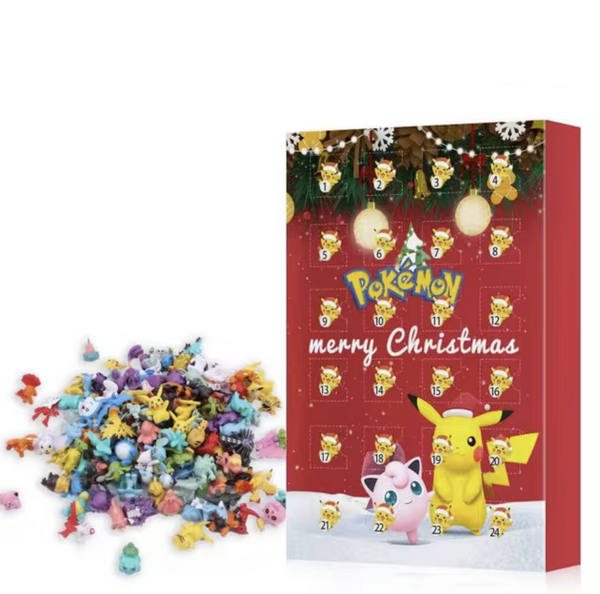 Pokemon Adventskalender Rot