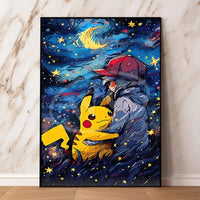 Pokemon Poster Van Gogh