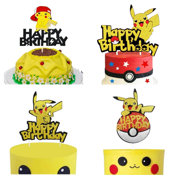 Pokemon Geburtstag Kuchen-Topper-Party