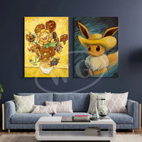 Pokemon Poster Van Gogh