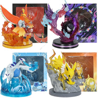 Figuren Lugia Blitza Nebulak und Gengar