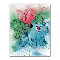 Pokemon Poster Bisasam Glumanda Schiggy