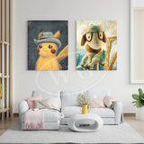 Pokemon Poster Van Gogh