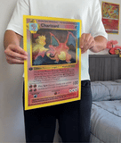 Pokemon Poster 3D Lenticular Glurak/Turtok/Bisaflor
