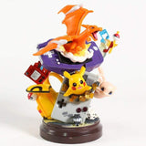 Pokemon Figur <br> Gameboy Pikachu Glurak und Mewtu