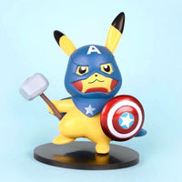 Pokémon Figur Pikachu Captain America