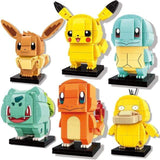 Pokemon Lego Sets Bisasam Evoli Pikachu Glumanda Schiggy Enton